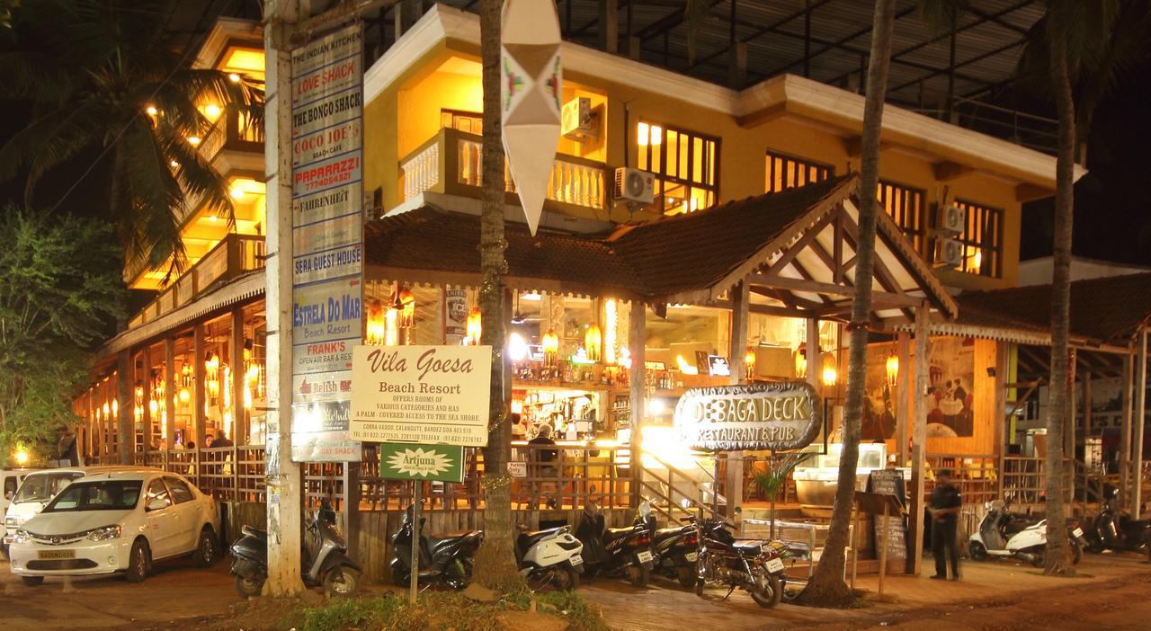 De Baga Deck Comforts Calangute Exterior foto